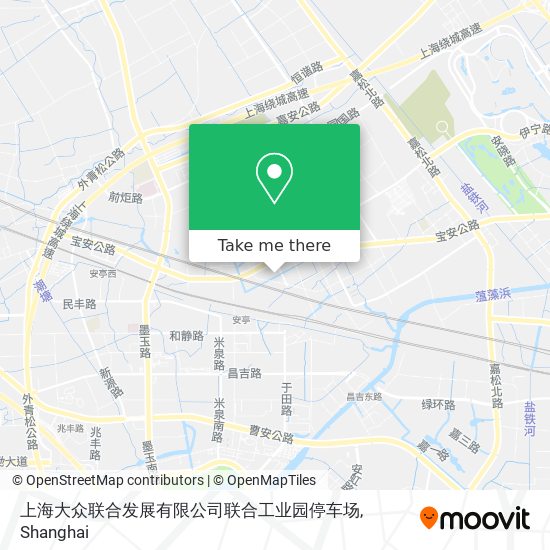 上海大众联合发展有限公司联合工业园停车场 map