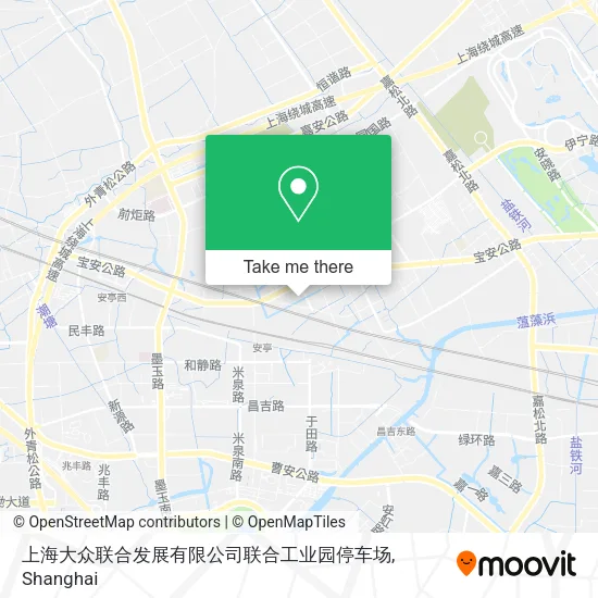 上海大众联合发展有限公司联合工业园停车场 map