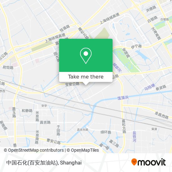 中国石化(百安加油站) map