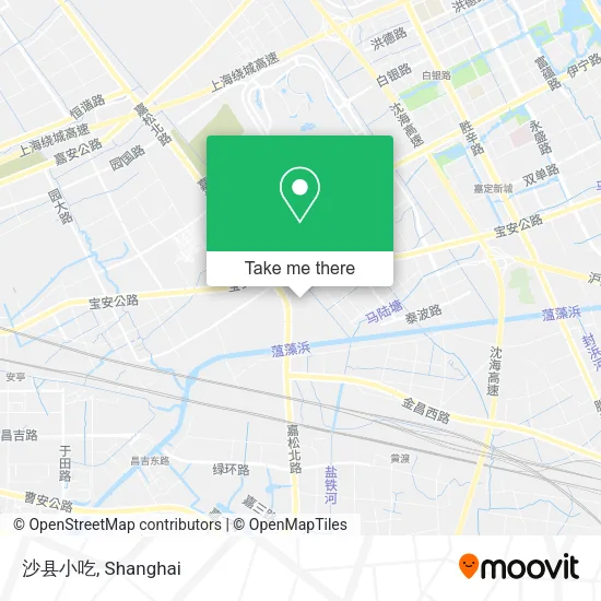 沙县小吃 map