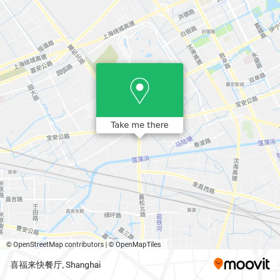 喜福来快餐厅 map