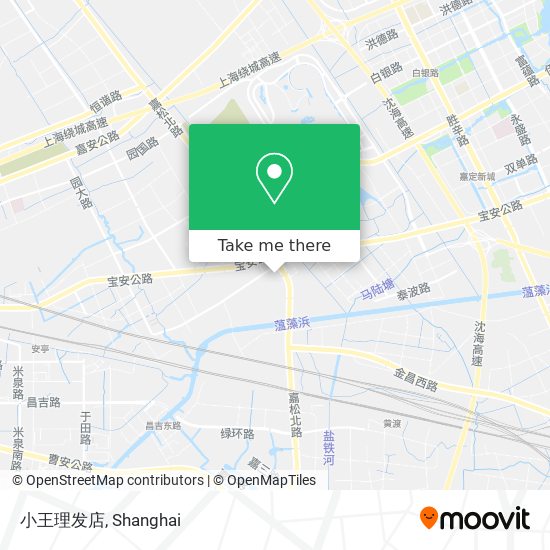 小王理发店 map
