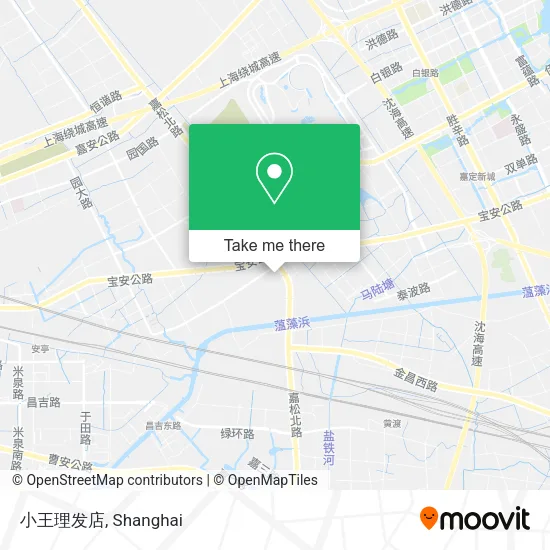 小王理发店 map