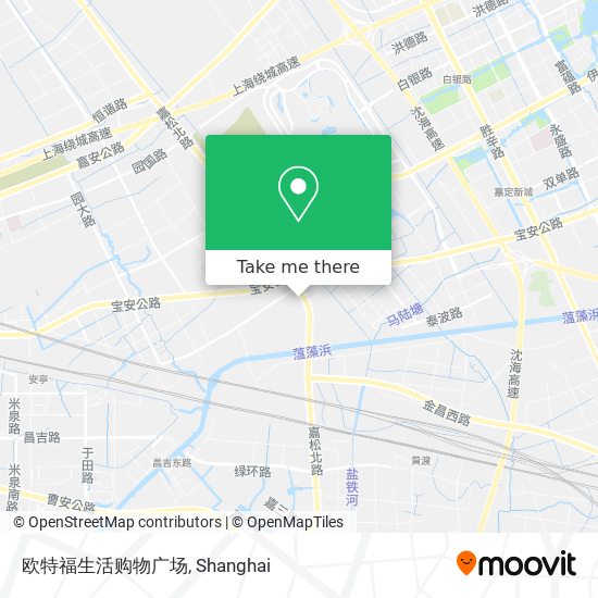欧特福生活购物广场 map