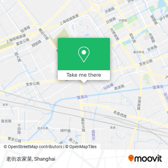 老街农家菜 map