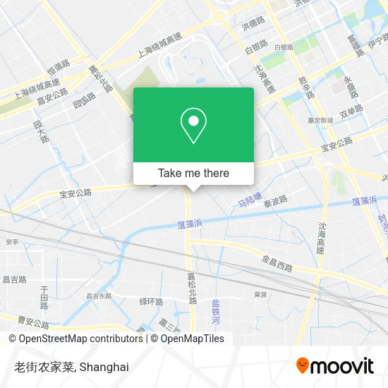 老街农家菜 map