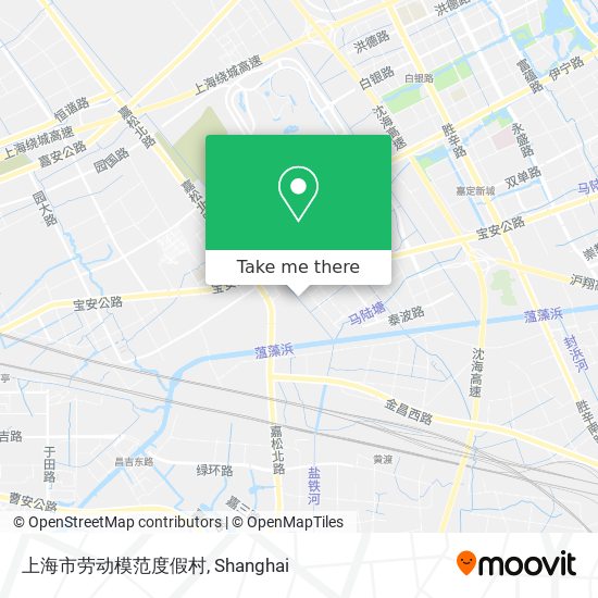 上海市劳动模范度假村 map