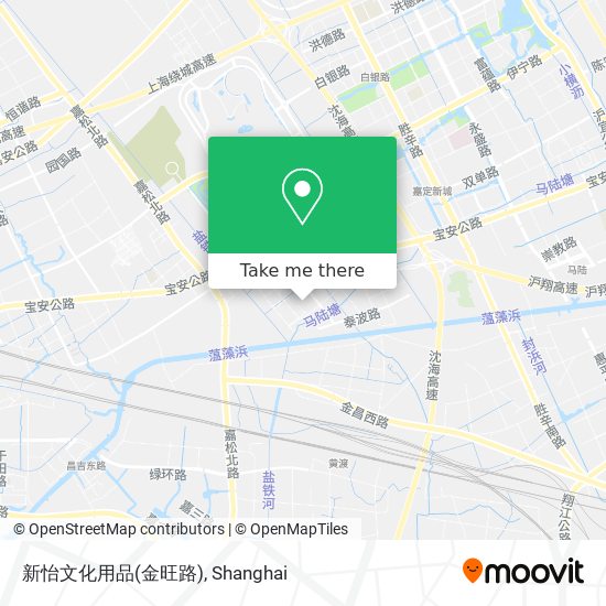 新怡文化用品(金旺路) map