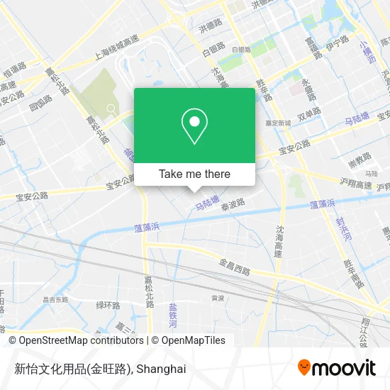 新怡文化用品(金旺路) map