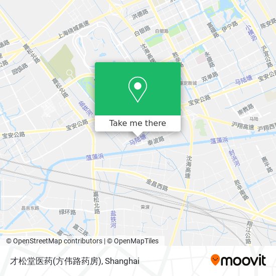 才松堂医药(方伟路药房) map