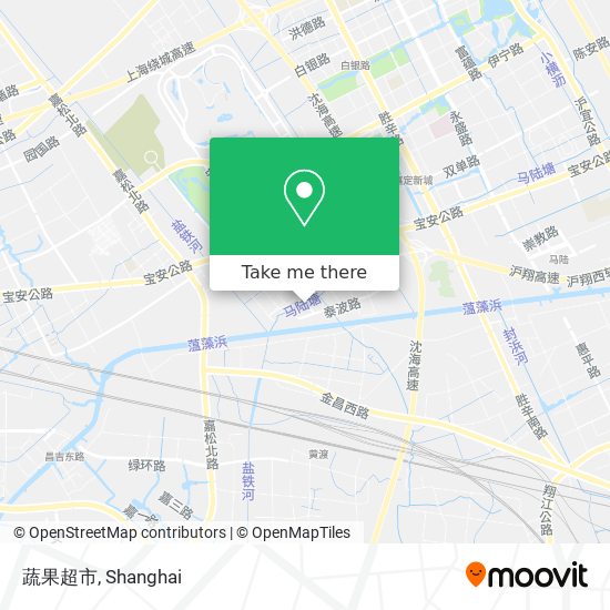 蔬果超市 map