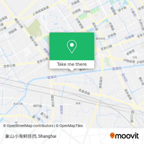 象山小海鲜排挡 map