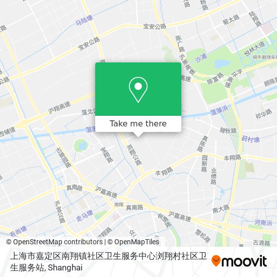 上海市嘉定区南翔镇社区卫生服务中心浏翔村社区卫生服务站 map
