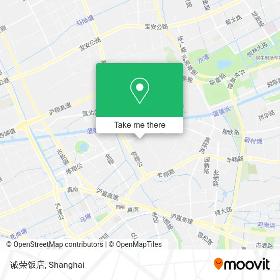 诚荣饭店 map