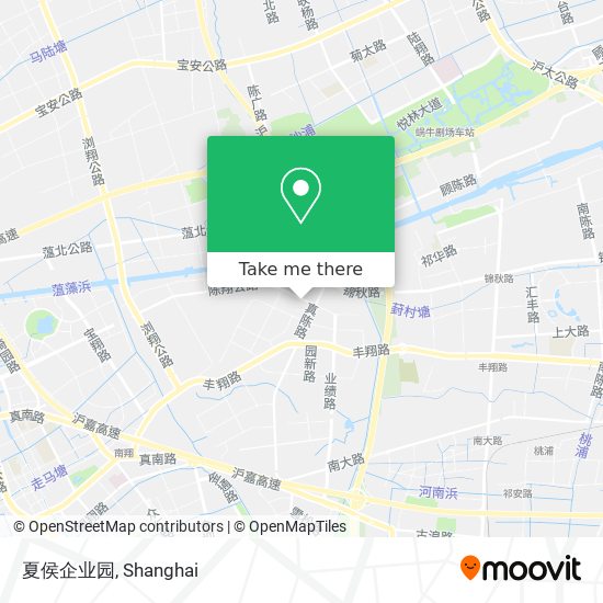 夏侯企业园 map