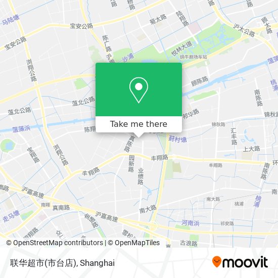 联华超市(市台店) map