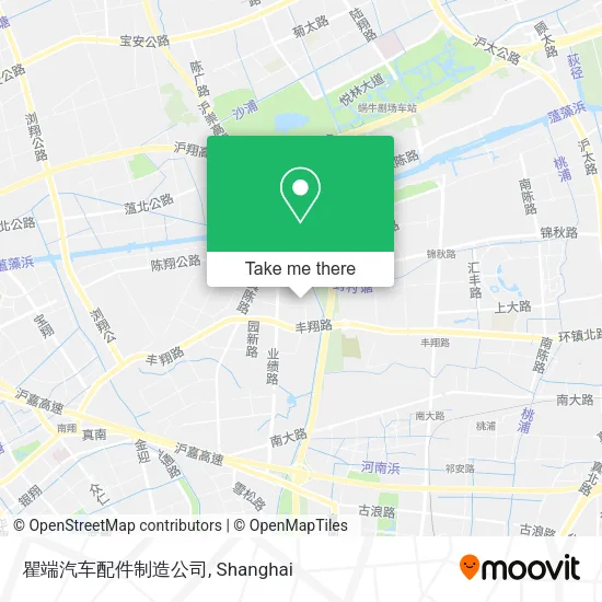 瞿端汽车配件制造公司 map