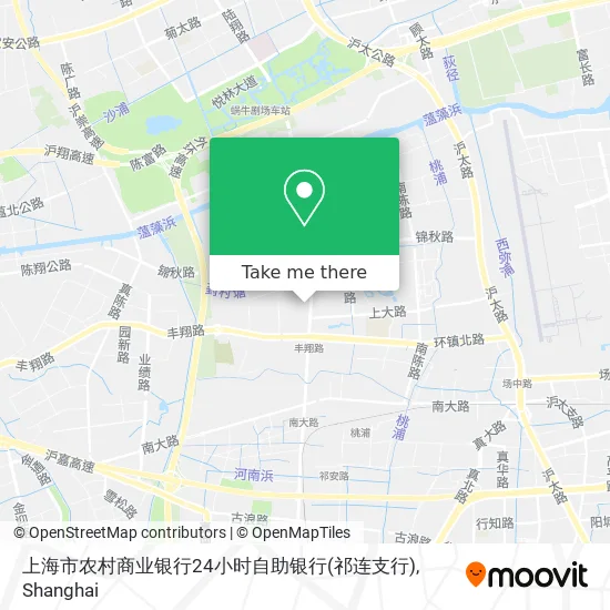 上海市农村商业银行24小时自助银行(祁连支行) map