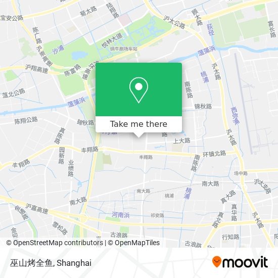 巫山烤全鱼 map