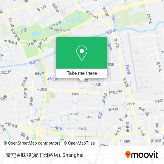 紫燕百味鸡(聚丰园路店) map