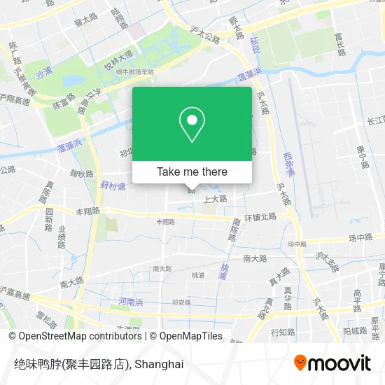 绝味鸭脖(聚丰园路店) map