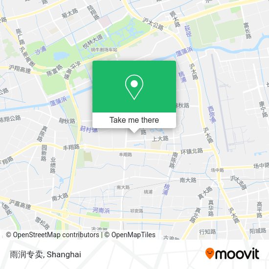 雨润专卖 map