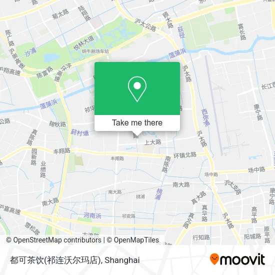 都可茶饮(祁连沃尔玛店) map