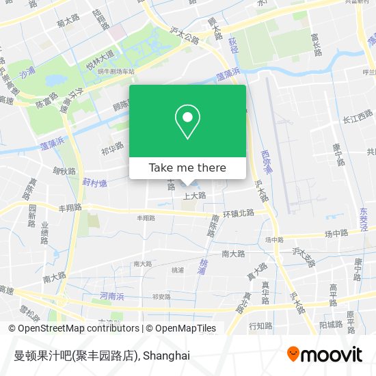 曼顿果汁吧(聚丰园路店) map