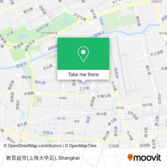 教育超市(上海大学店) map