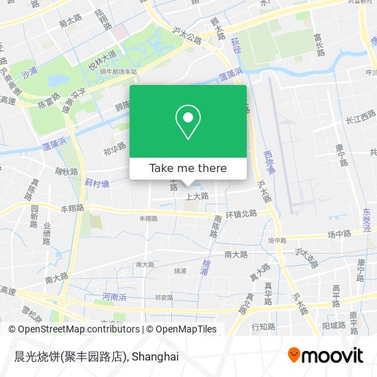 晨光烧饼(聚丰园路店) map