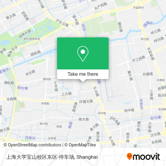 上海大学宝山校区东区-停车场 map