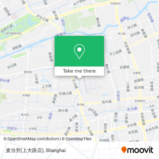 麦当劳(上大路店) map