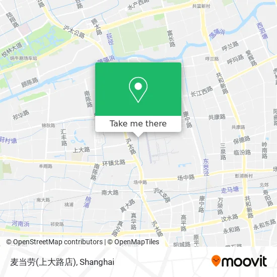 麦当劳(上大路店) map