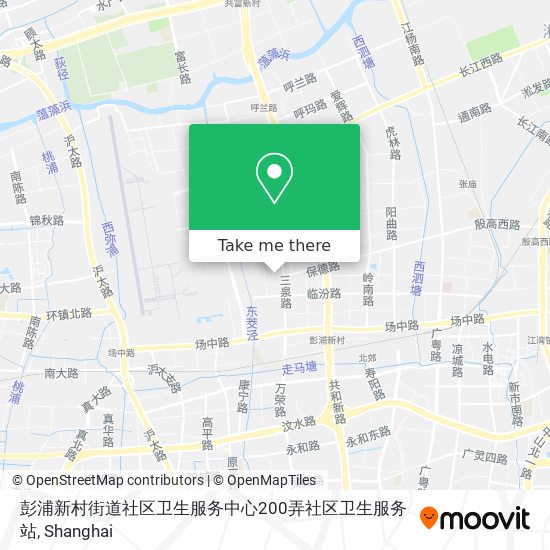 彭浦新村街道社区卫生服务中心200弄社区卫生服务站 map