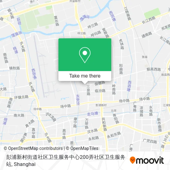 彭浦新村街道社区卫生服务中心200弄社区卫生服务站 map