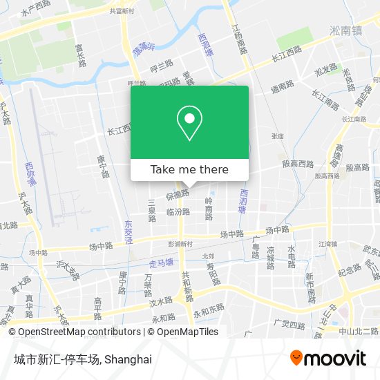 城市新汇-停车场 map