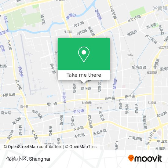 保德小区 map