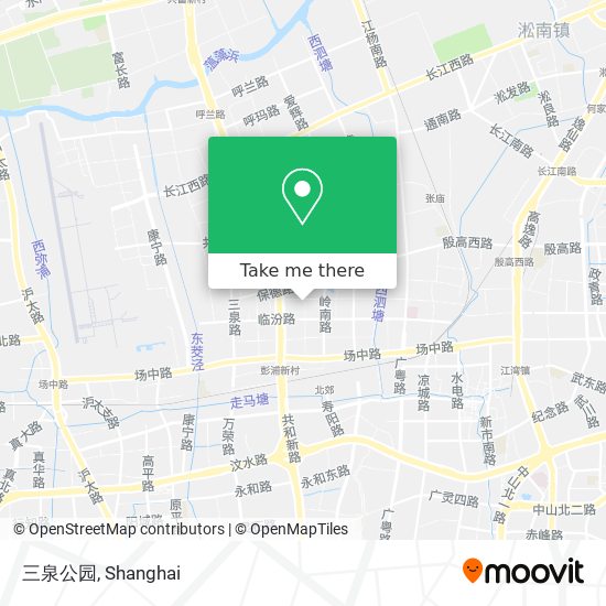三泉公园 map
