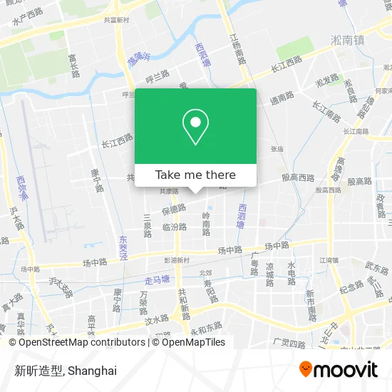 新昕造型 map