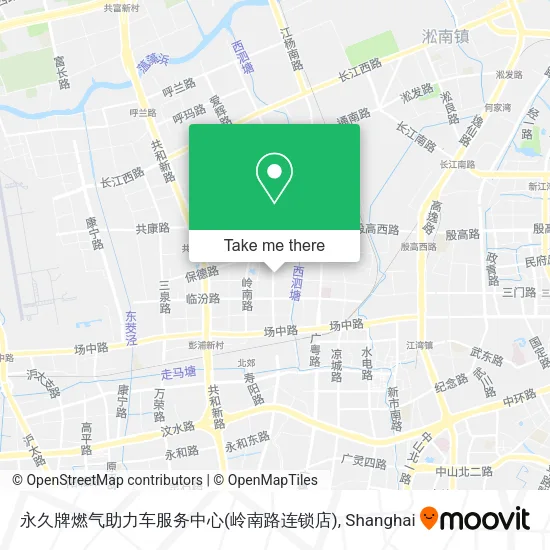 永久牌燃气助力车服务中心(岭南路连锁店) map