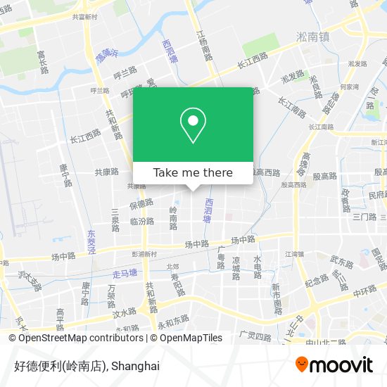 好德便利(岭南店) map