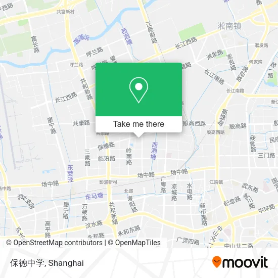保德中学 map