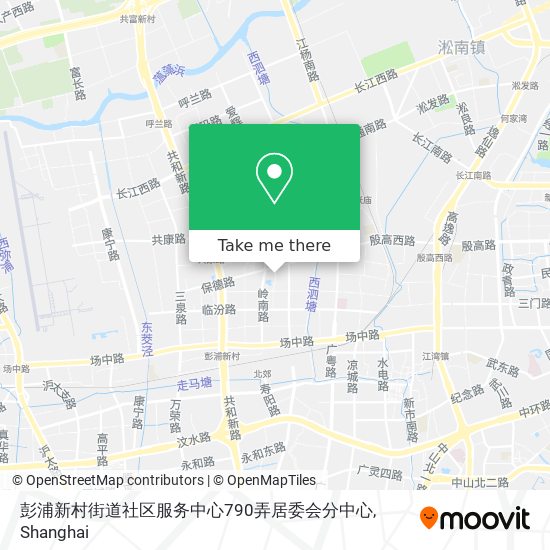 彭浦新村街道社区服务中心790弄居委会分中心 map