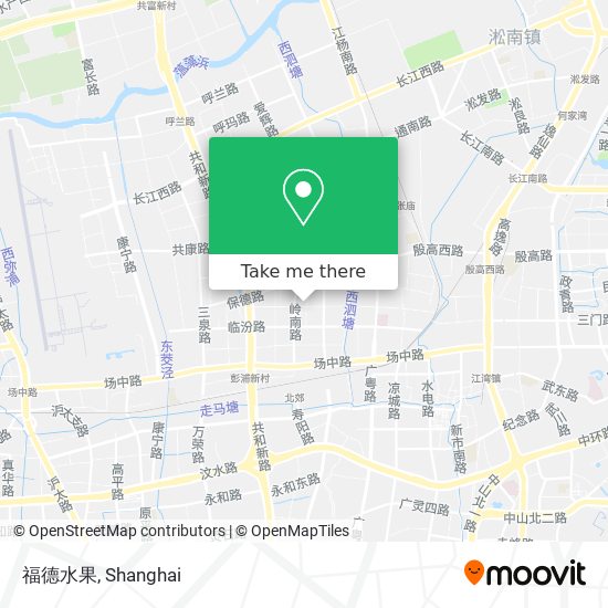福德水果 map