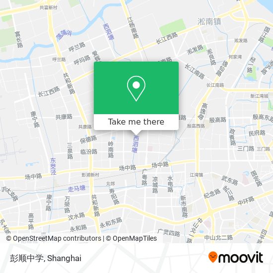 彭顺中学 map