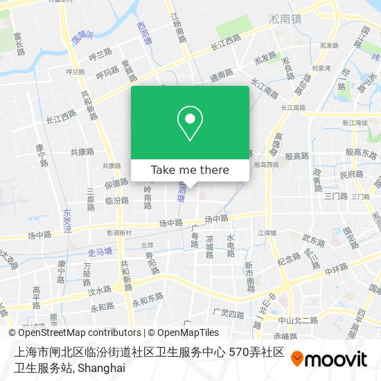 上海市闸北区临汾街道社区卫生服务中心 570弄社区卫生服务站 map