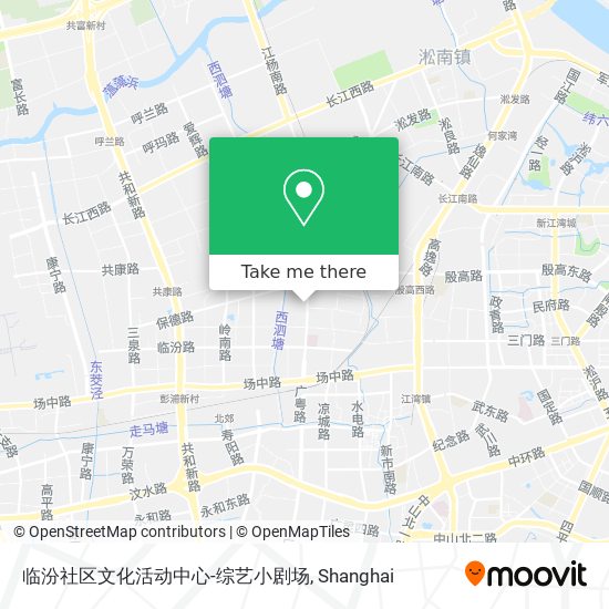 临汾社区文化活动中心-综艺小剧场 map