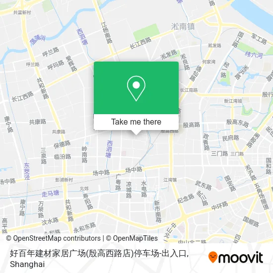好百年建材家居广场(殷高西路店)停车场-出入口 map