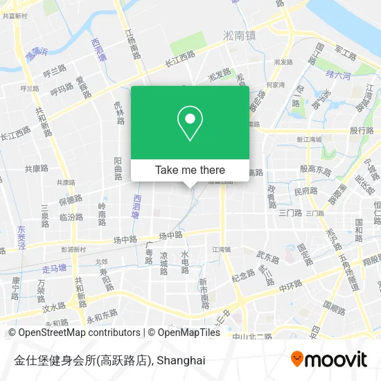 金仕堡健身会所(高跃路店) map
