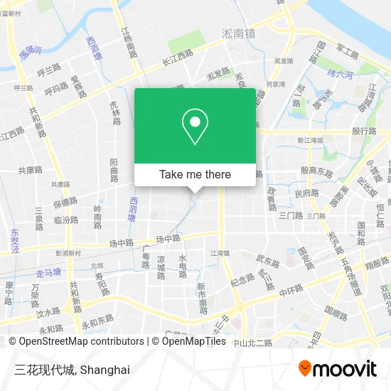 三花现代城 map